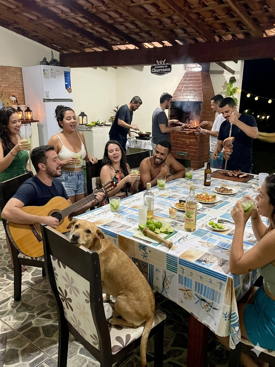 Fachada do Hostel Cantinho do Viajante